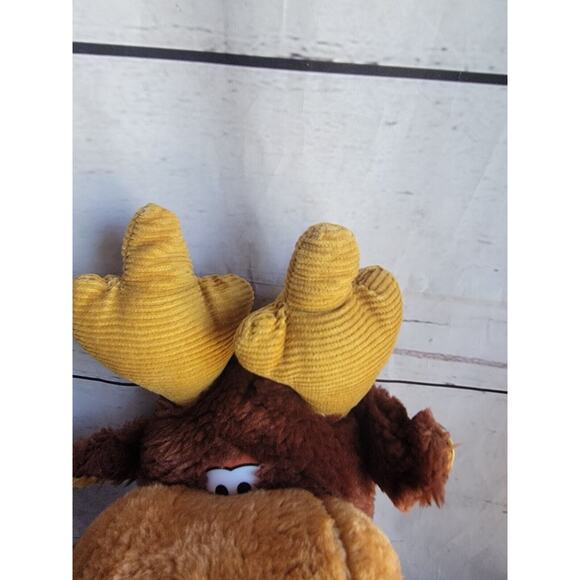 Vintage Superior Toy and Novelty Inc Reindeer Moose Stuffed Animal Plush Toy 11" - Picture 4 of 9